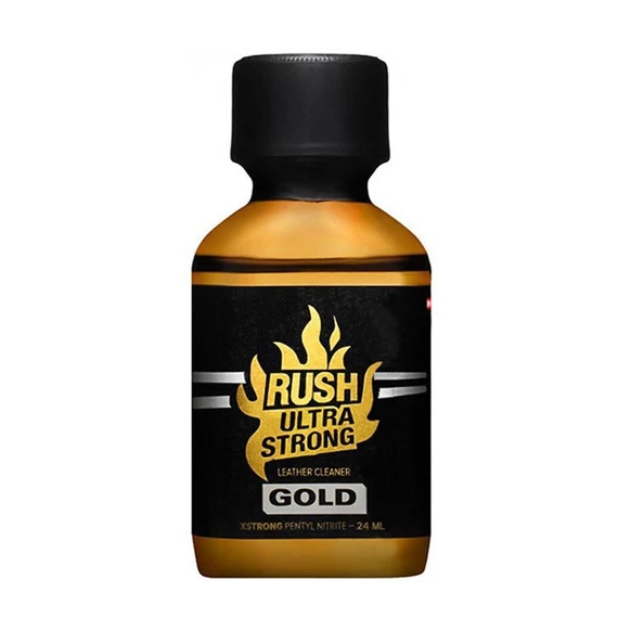 Poppers Rush Ultra Strong Gold (Pentyl nitrite) 24 ml