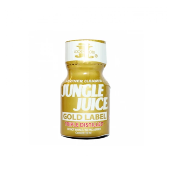 Poppers Jungle Juice Gold Label Triple Distilled (Pentyl nitrite) 10 ml